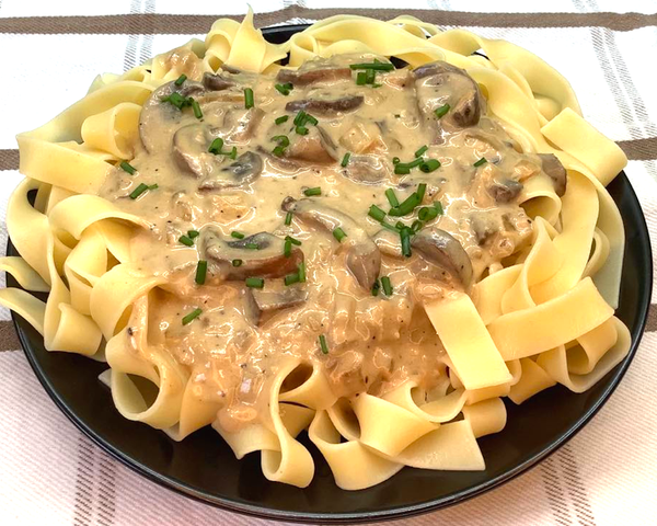 Mushroom Stroganoff